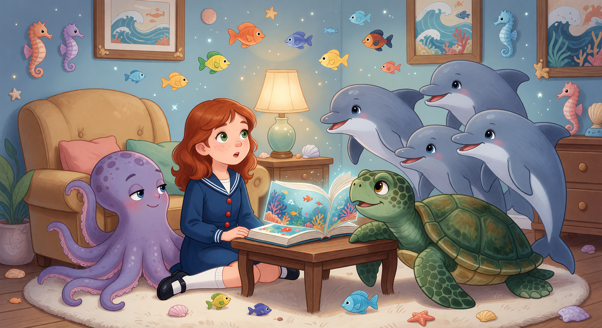  Captain Penny's Underwater Treasure Hunt 🌊 Bedtime Story for Kids 4-8