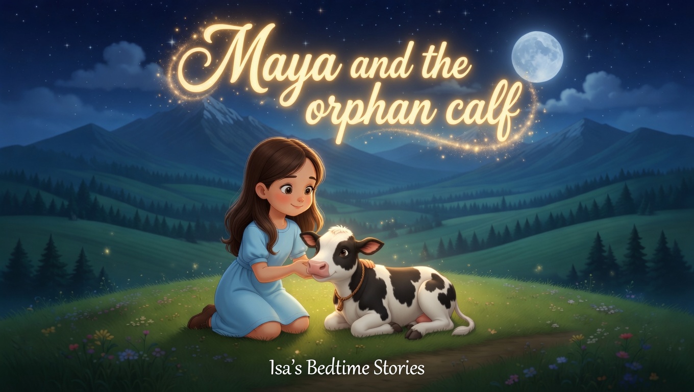 Maya & the Orphan Baby Calf
