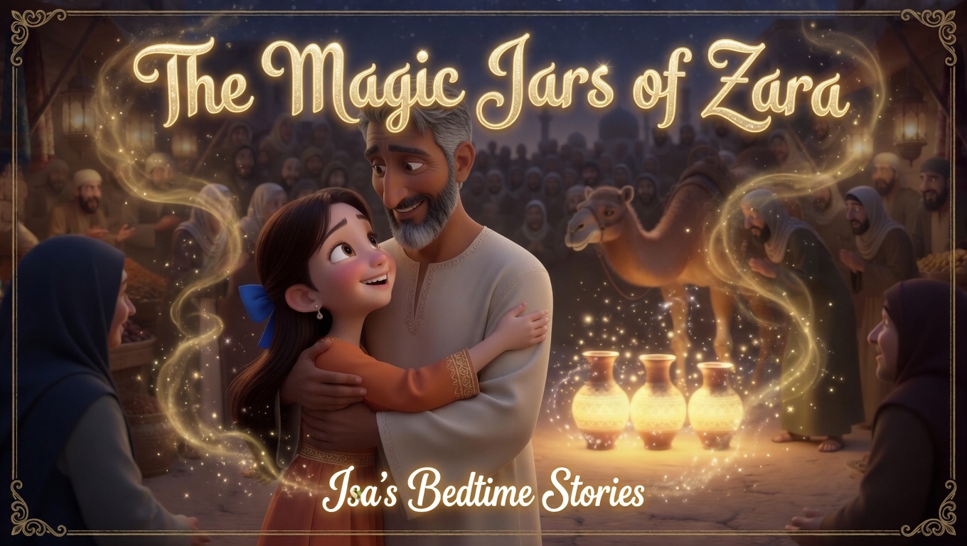  The Magic Jars ✨ Bedtime Story for Kids 5-8 | Desert Adventure