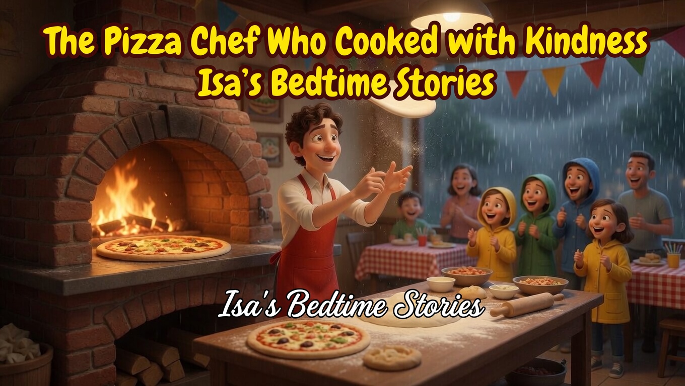 El Chef de Pizza que Cocina con Bondad | Cuento Dulce para Dormir para Niños