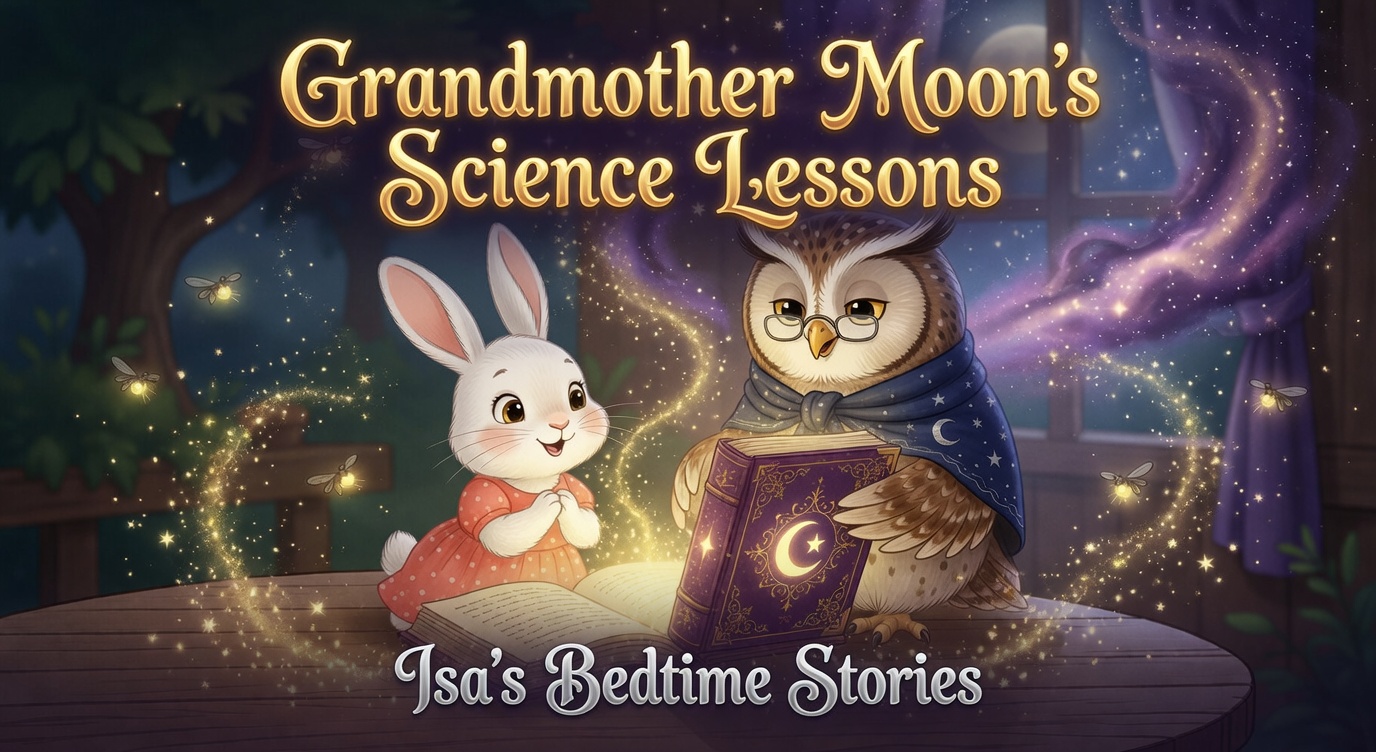 Grandmother Moon's Science Lessons ⭐ Bedtime Story for Kids 3-6