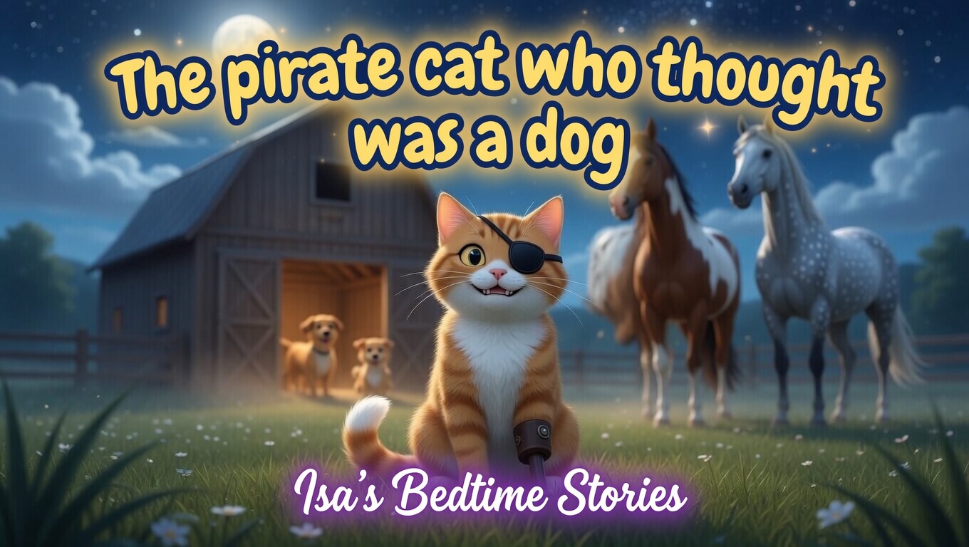 El gato pirata que se creía un perro