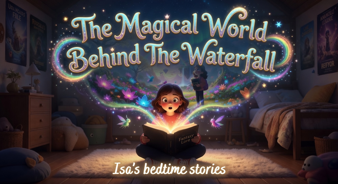 The Magical World Behind The Waterfall