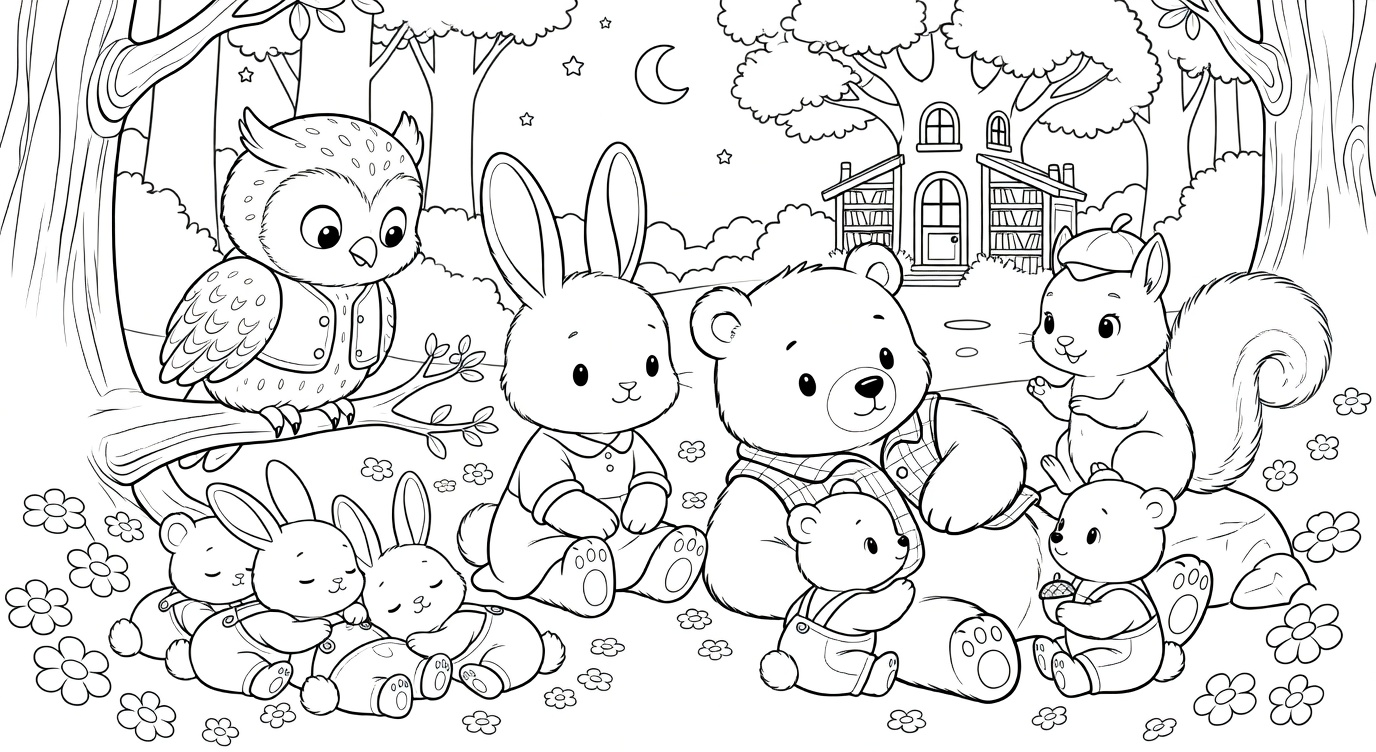 La Biblioteca Mágica de Willow  Cuento para Dormir para Niños de 3-6 Años | Dulces Sueños preview 3