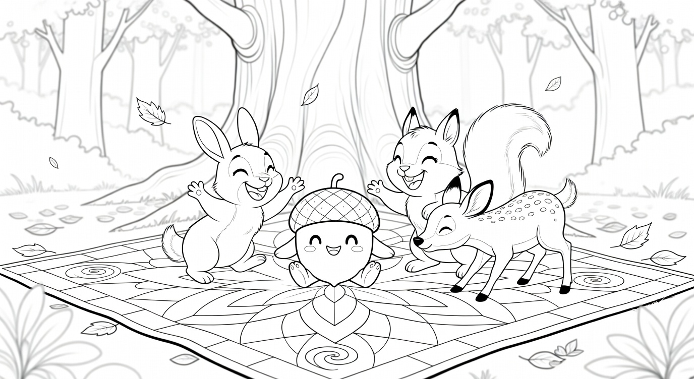 Grandpa Oak's Memory Quilt 🍂 Bedtime Story for Kids 3-6 | Family Memories preview 3