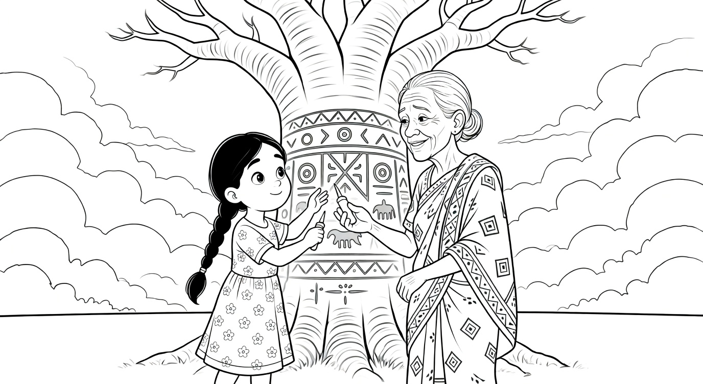 The Secret Messages of the Ancient Baobab Tree | History Adventure for Kids 6-10 preview 3