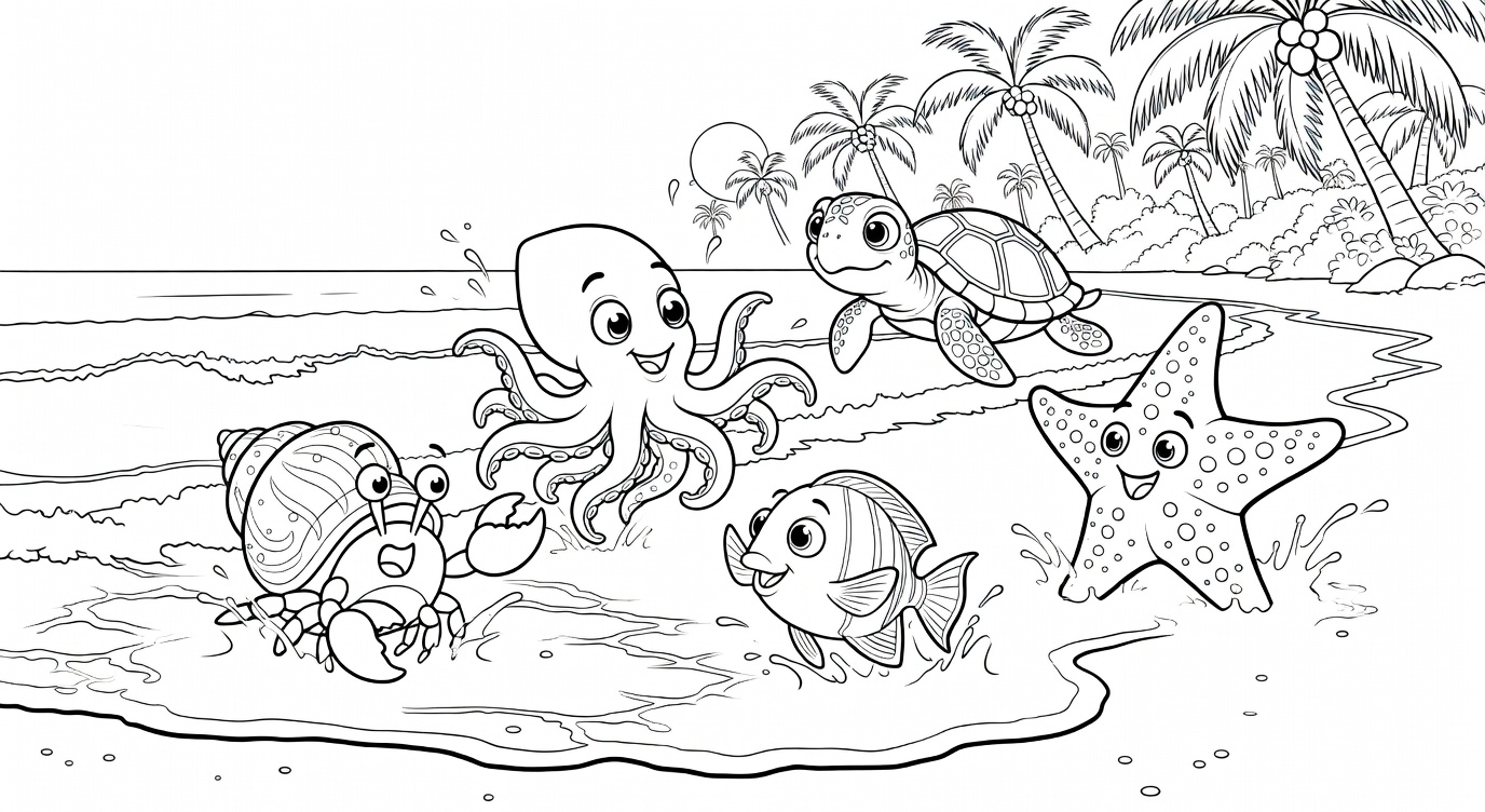 Coco the Crab's Beach Cleanup Party  preview 3