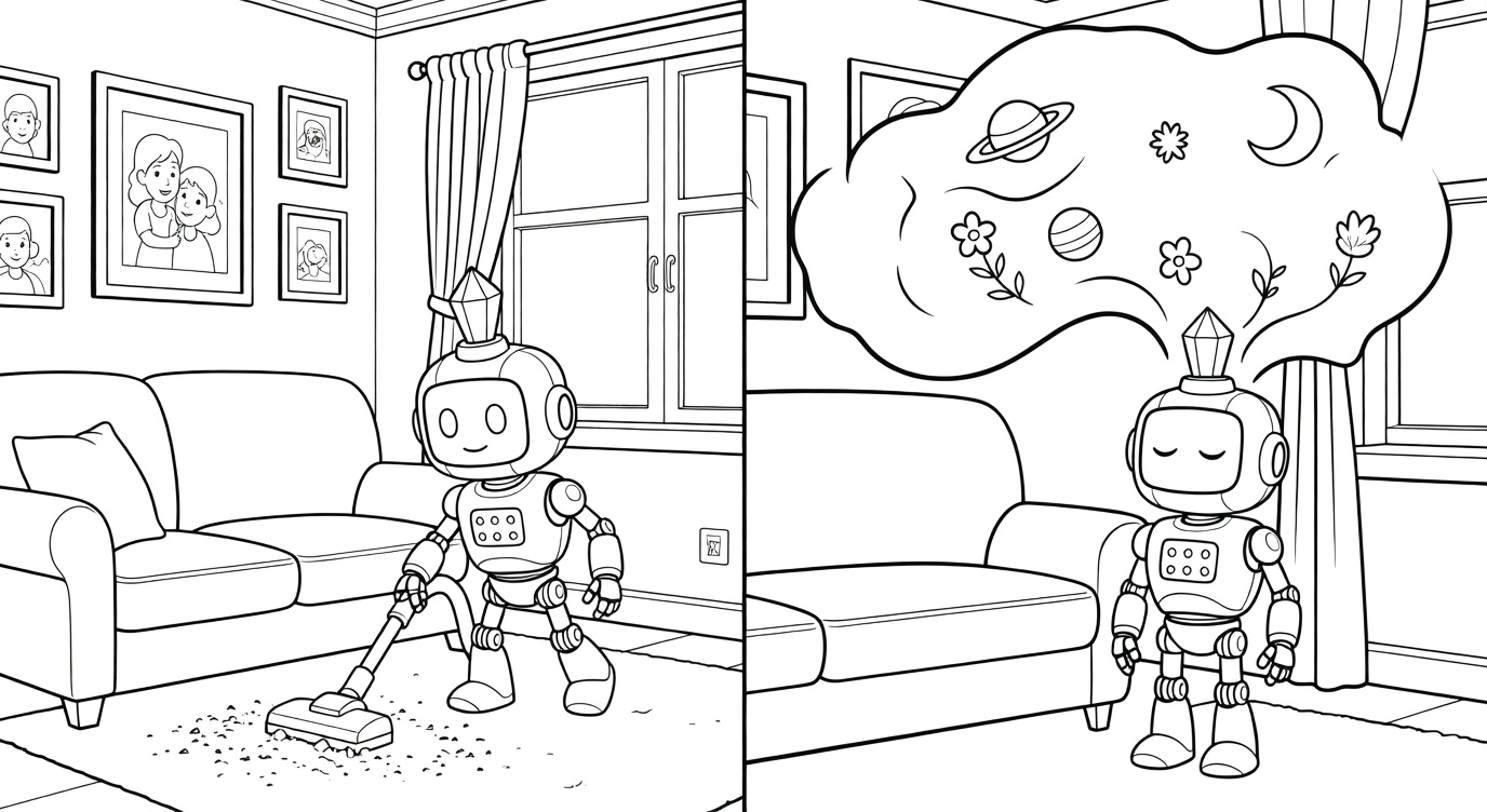 The Robot Who Learned to Dream 🤖✨ Sweet Bedtime Story for Kids 6-8 preview 3