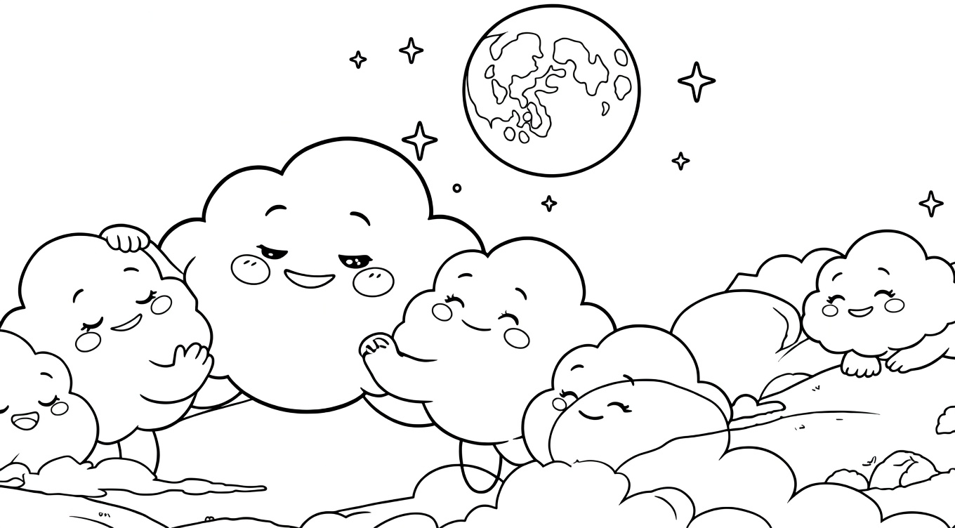The Little Cloud Who Forgot How to Rain 🌈 Bedtime Story for Kids 3-6 preview 3