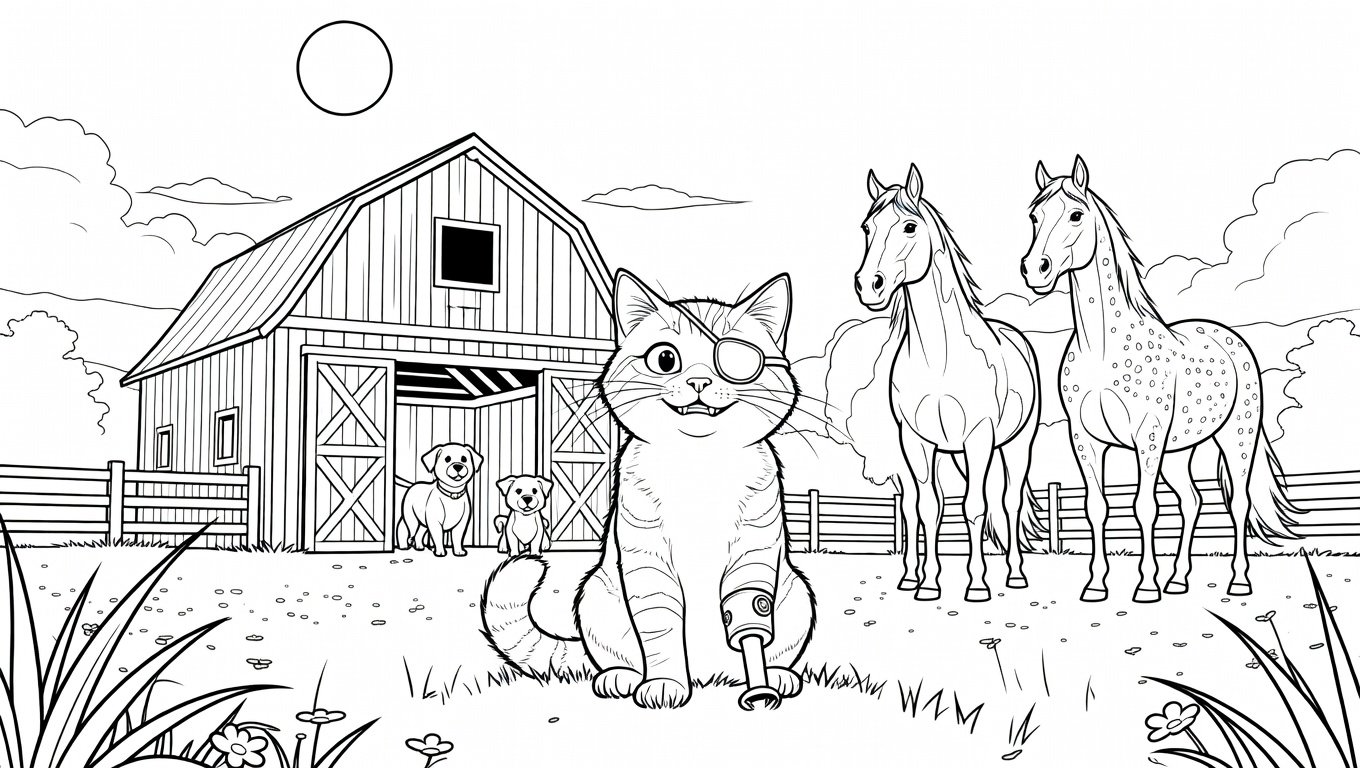 The pirate cat who thought was a dog preview 3