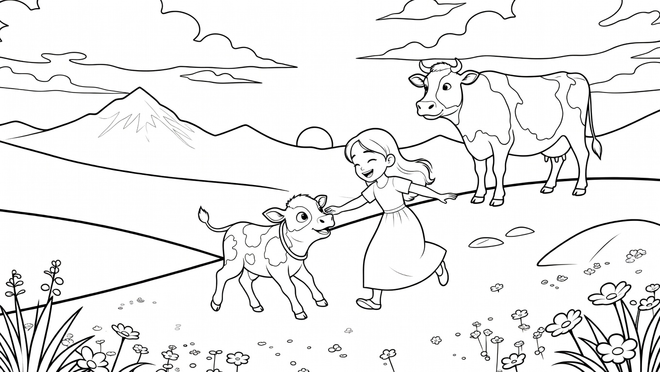 Maya & the Orphan Baby Calf  preview 3