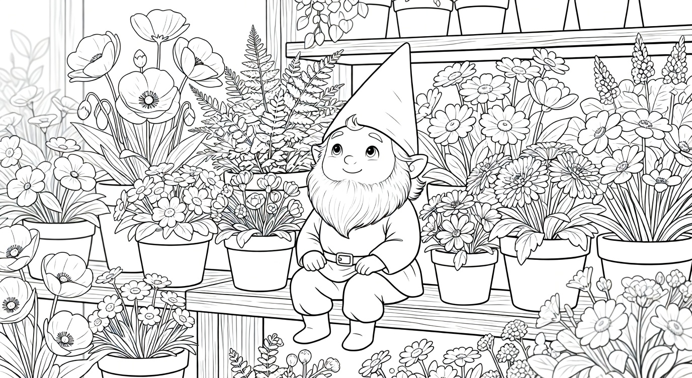 La Gran Aventura en la Ciudad del Gnomo del Jardín  Cuento para Dormir para Niños de 3-6 Años | Familia preview 1