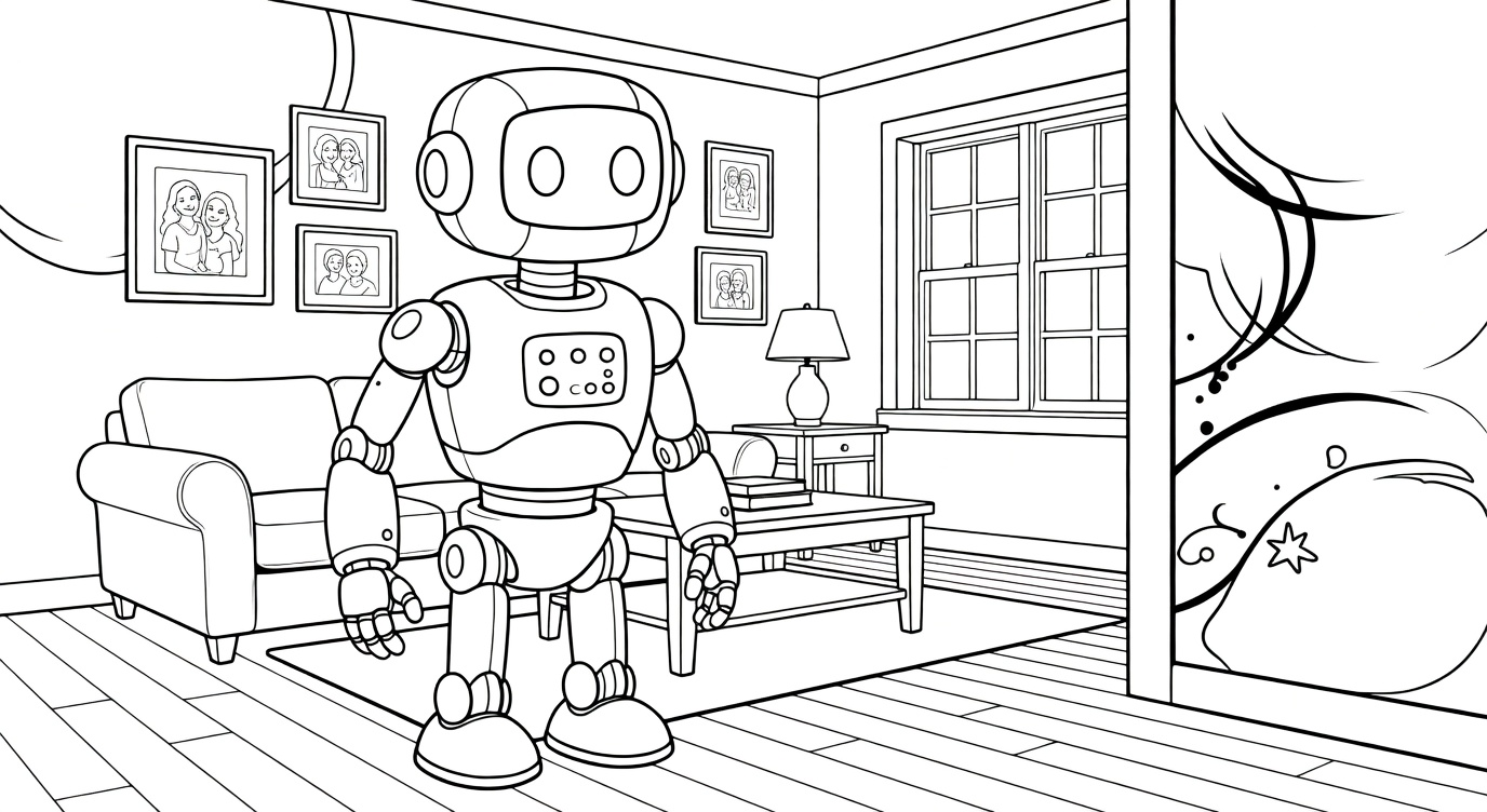 The Robot Who Learned to Dream 🤖✨ Sweet Bedtime Story for Kids 6-8 preview 1