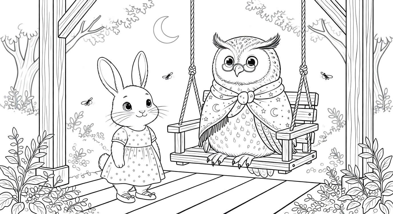 Las Lecciones de Ciencia de la Abuela Luna  Cuento para la Hora de Acostarse para Niños de 3-6 Años preview 1