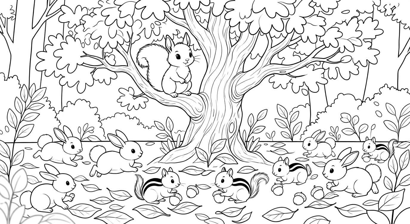 El Primer Día de Nieve de Maple la Ardilla Tímida  Cuento para Dormir para Niños de 3-6 Años | Coraje preview 1