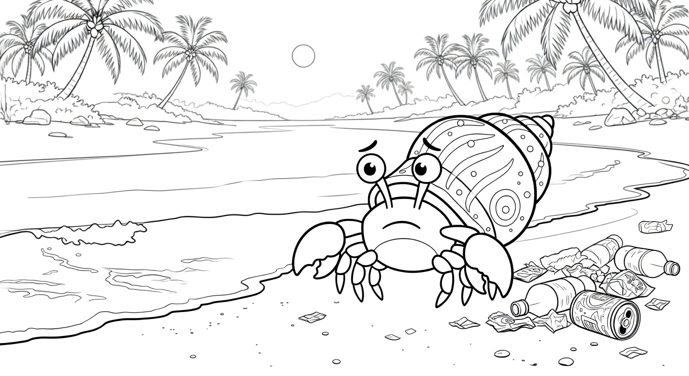 Coco the Crab's Beach Cleanup Party  preview 1