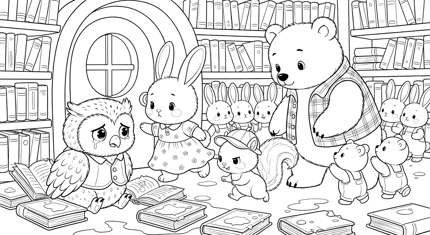 La Biblioteca Mágica de Willow  Cuento para Dormir para Niños de 3-6 Años | Dulces Sueños preview 2