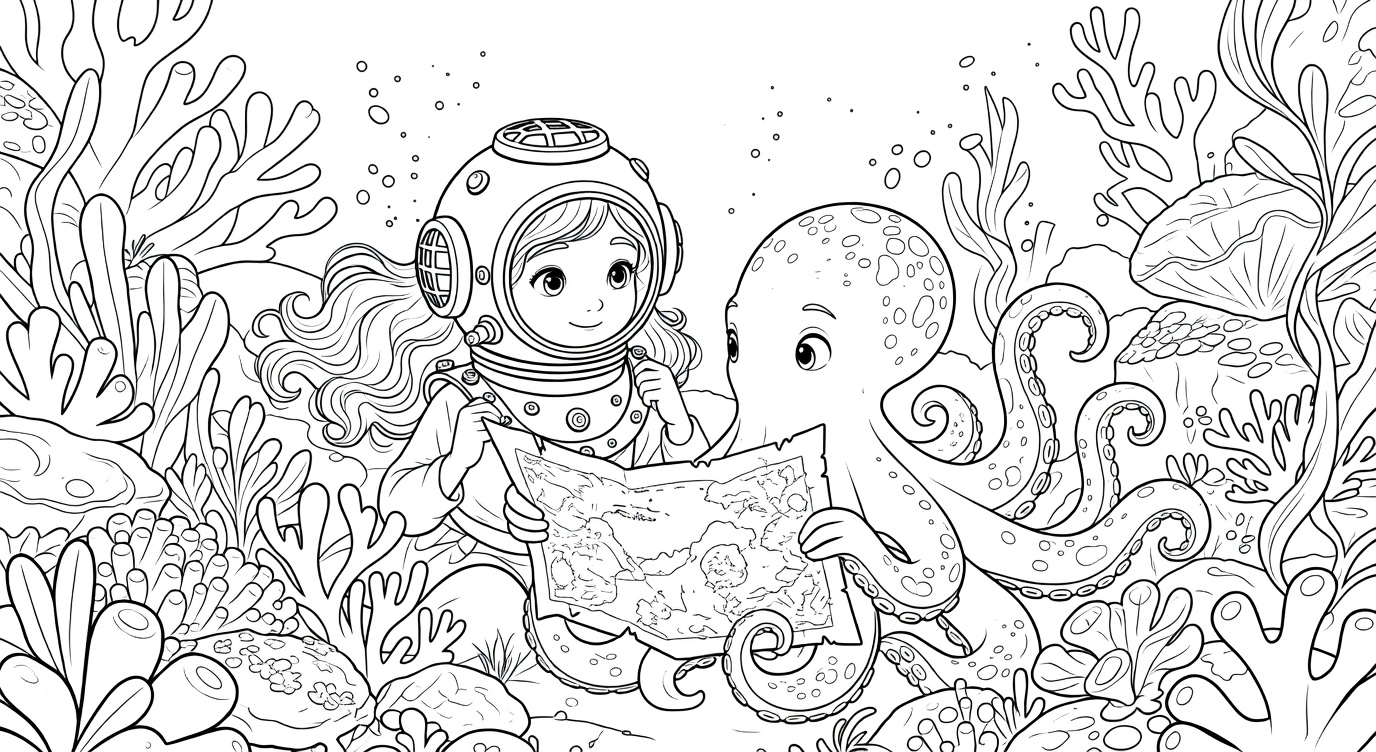 Captain Penny's Underwater Treasure Hunt 🌊 Bedtime Story for Kids 4-8 preview 2