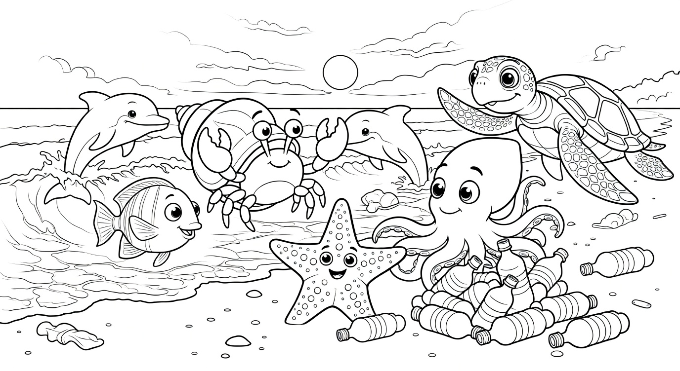 Coco the Crab's Beach Cleanup Party  preview 2
