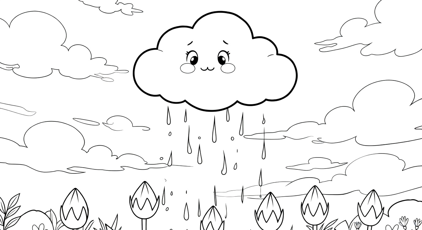 The Little Cloud Who Forgot How to Rain 🌈 Bedtime Story for Kids 3-6 preview 2