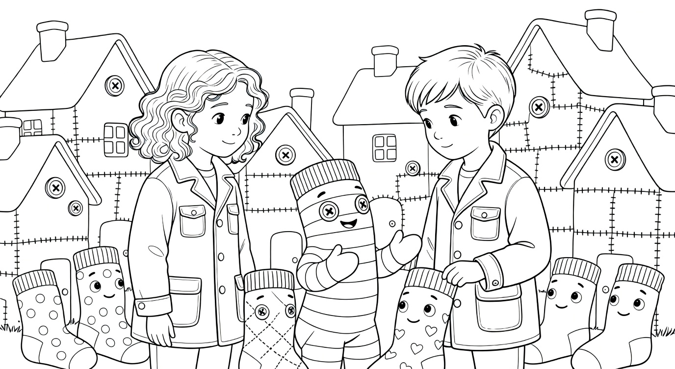 El Gran Misterio de los Calcetines  Cuento para Dormir para Niños de 5-8 Años | Aventura de Detective preview 3