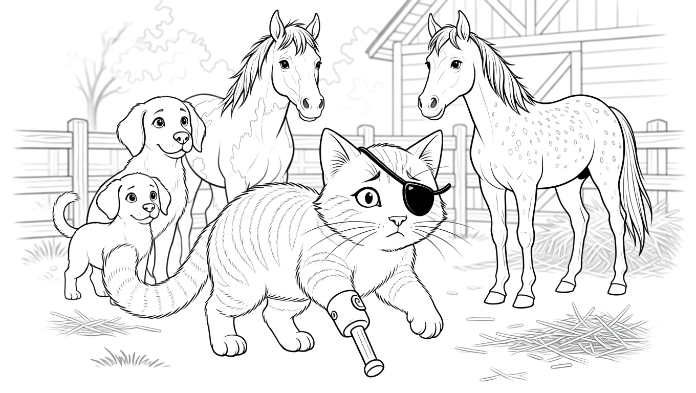 The pirate cat who thought was a dog preview 2