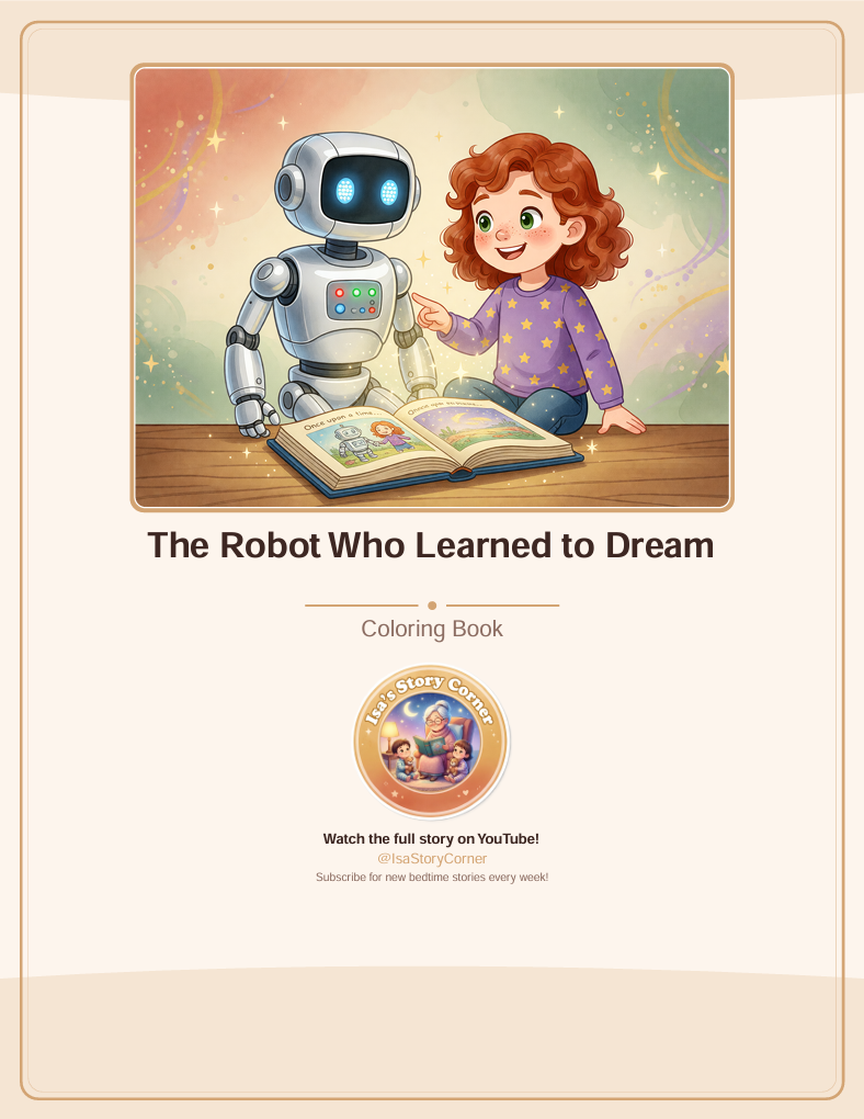 El Robot que Aprendió a Soñar  Cuento Dulce para Dormir para Niños de 6-8 Años