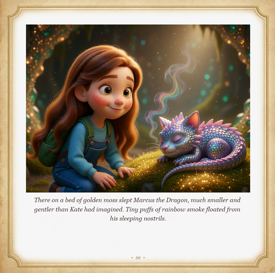 Marcus The Sleepy Wise Dragon  — page 2