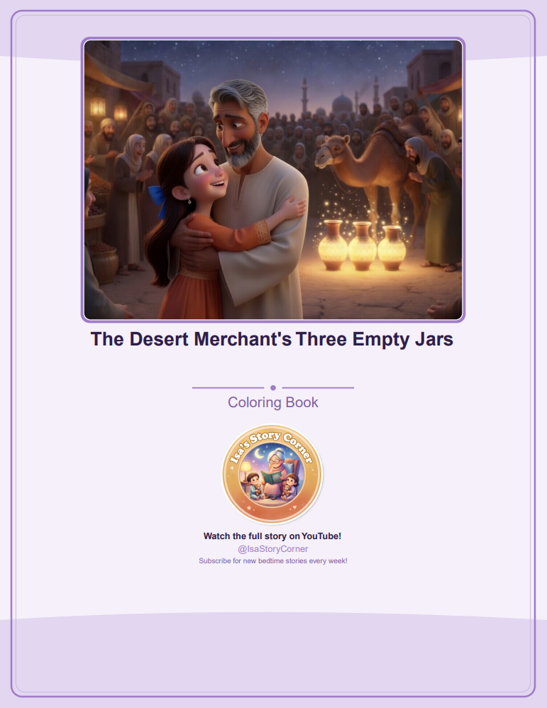 The Magic Jars ✨ Bedtime Story for Kids 5-8 | Desert Adventure