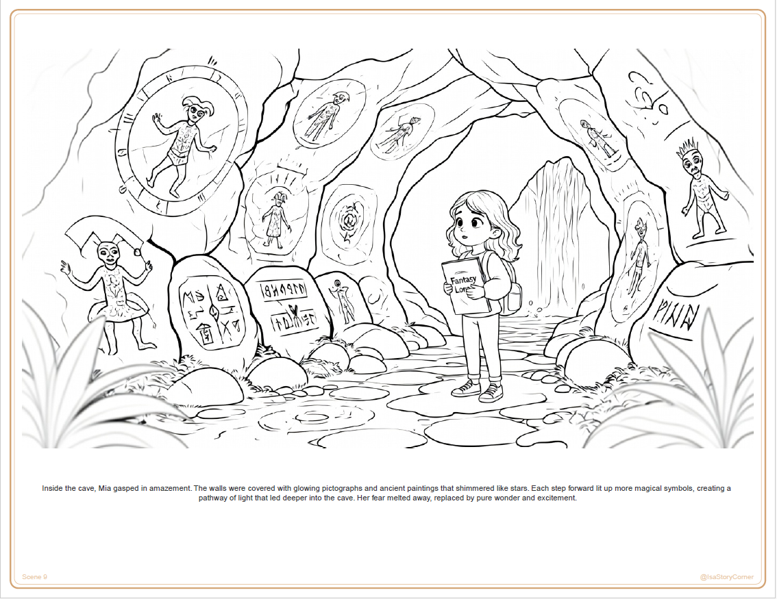 The Magical World Behind The Waterfall — page 3