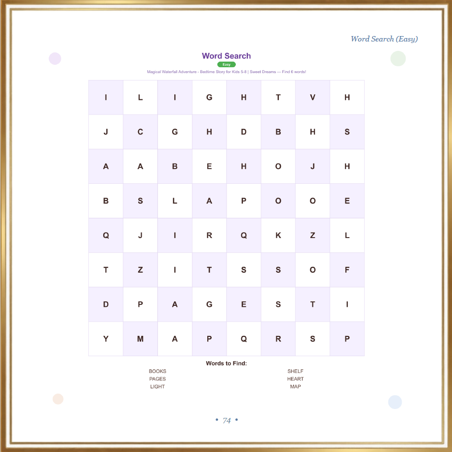 The Magical World Behind The Waterfall — page 6