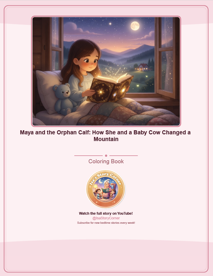 Maya y el Ternerito Huérfano