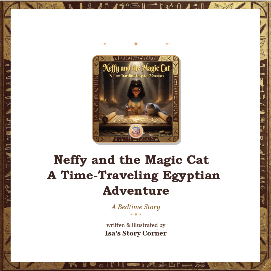 Neffy and the Magic Cat: A Time-Traveling Egyptian Adventure — page 1