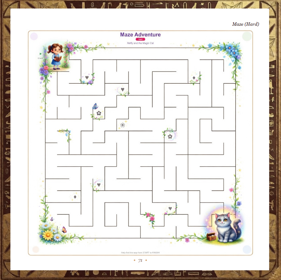 Neffy and the Magic Cat: A Time-Traveling Egyptian Adventure — page 5