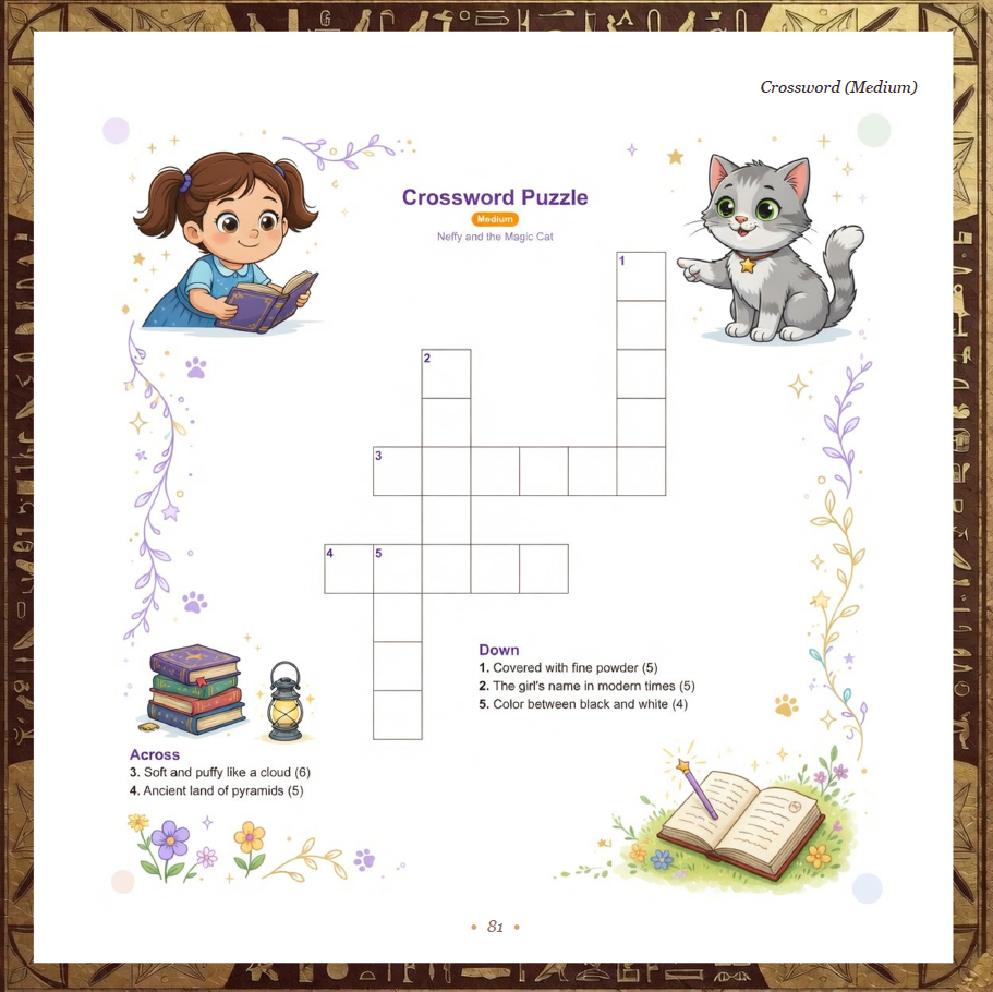 Neffy and the Magic Cat: A Time-Traveling Egyptian Adventure — page 7