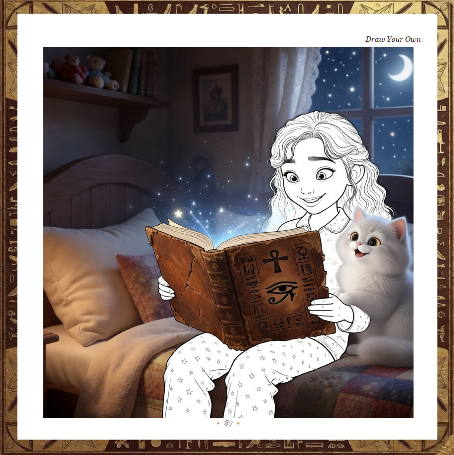 Neffy and the Magic Cat: A Time-Traveling Egyptian Adventure — page 8