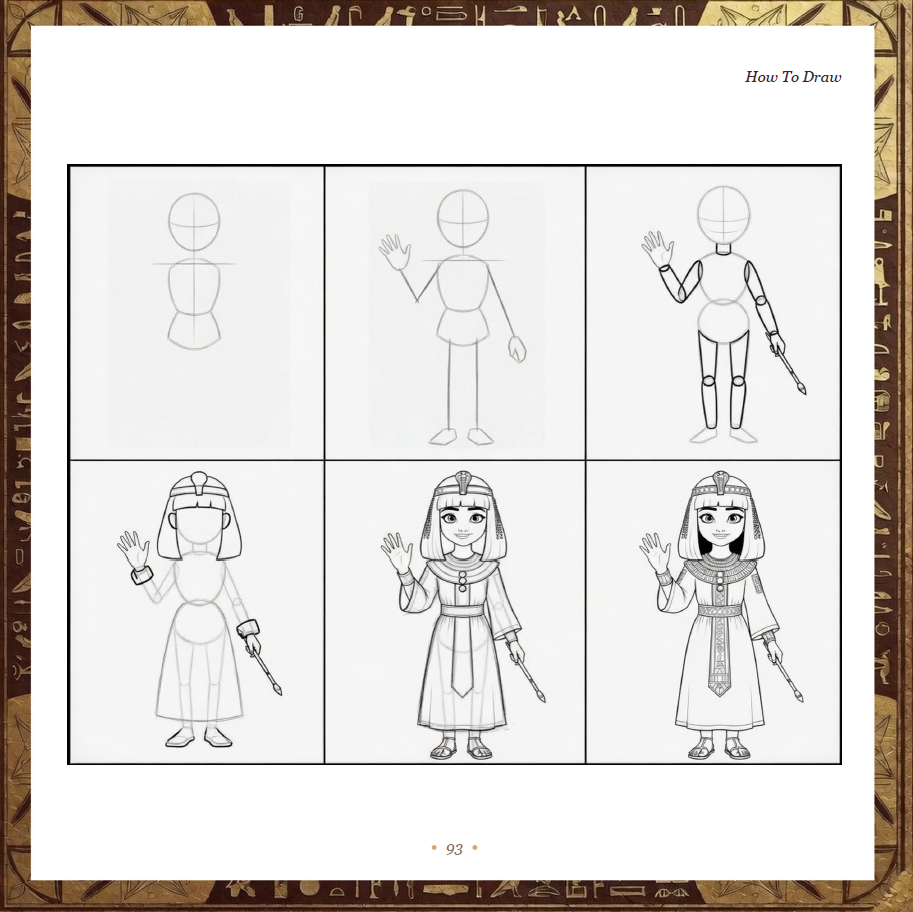 Neffy and the Magic Cat: A Time-Traveling Egyptian Adventure — page 9