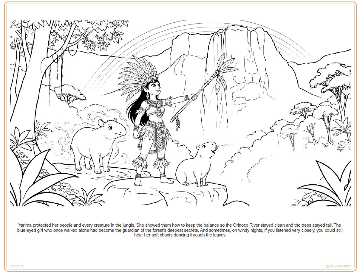 Yarima and the Wind of Blue Eyes: The Yanomami Girl Who Became Shaman preview 1