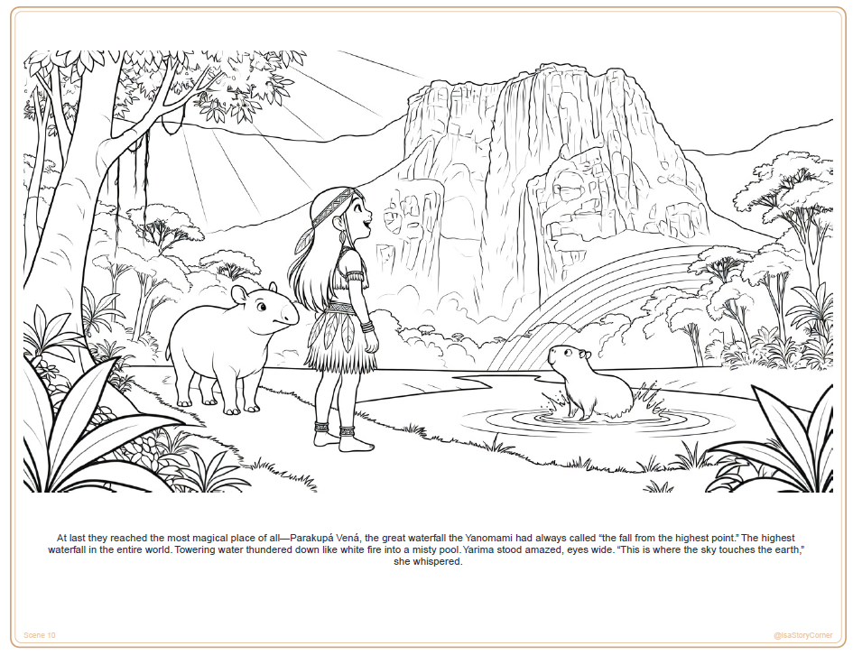 Yarima and the Wind of Blue Eyes: The Yanomami Girl Who Became Shaman preview 3